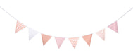 Bunting Pink - Kids Deco - 100% Cotton - Daily Mind