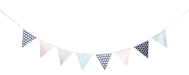 Bunting Blue - Kids Deco - 100% Cotton - Daily Mind