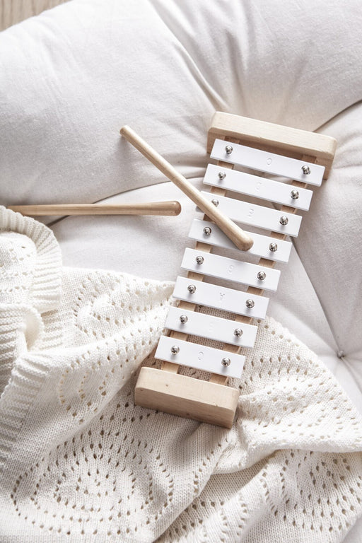 White Xylophone - Wooden Toy - Daily Mind