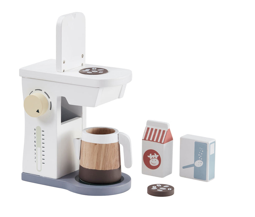 Coffee Machine Wooden Set - Daily Mind