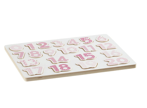Puzzle Number Pink 1 to 20 - Daily Mind