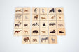 Wild Animal Family Match- Wooden Pack of 28 Blocks - Daily Mind