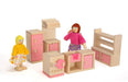 Mini Furniture Doll House - Wooden Set - Daily Mind