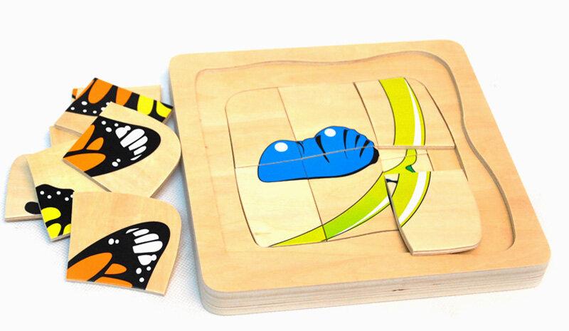 Butterfly Circle of Life Wooden Puzzle - Daily Mind