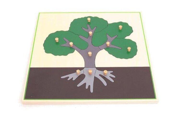Wooden Tree Puzzle - Daily Mind