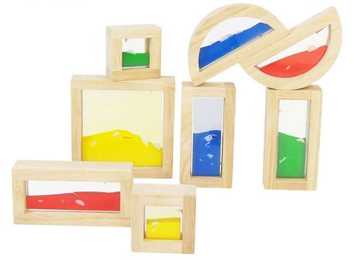 Sensory Wooden Block with Shell Inside - 8 Pieces - Daily Mind