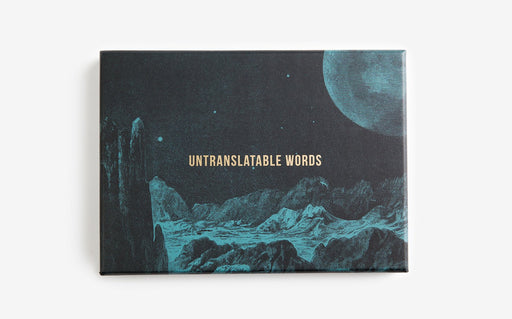 Untranslatable Words Card Set - Daily Mind